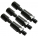 3er Set Quick Release Alu Apapter schwarz - nur noch 1!